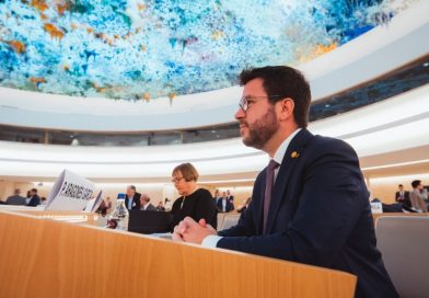 Aragonès denuncia a l’ONU el procés “conscient” de “substitució” del català