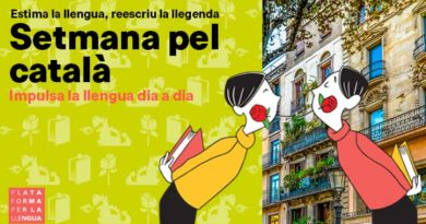 Comença una nova edició de la Setmana pel català de Plataforma per la Llengua